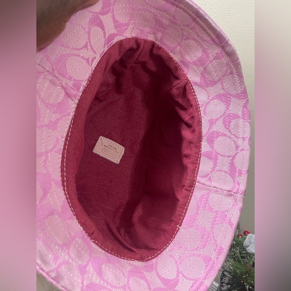Pink Patterned Bucket Hat - Picture 8 of 8